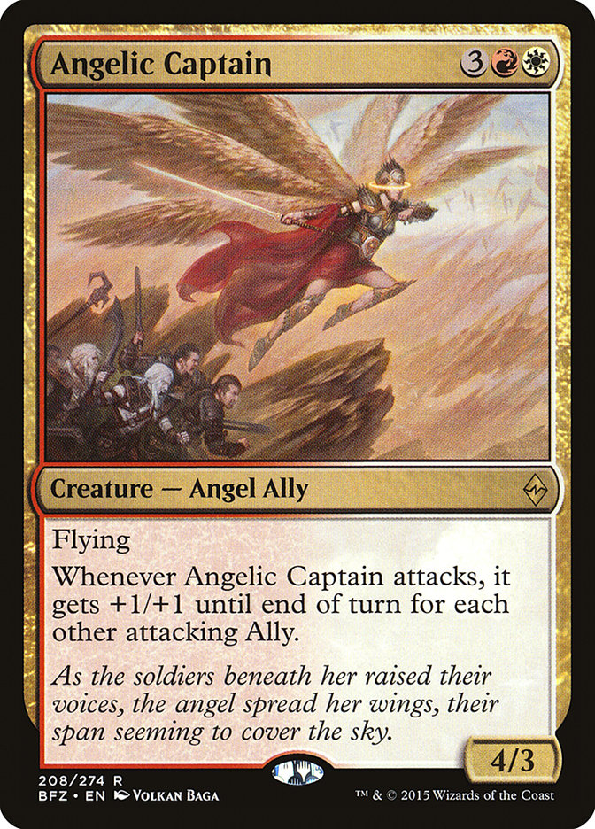 Angelic Captain [Battle for Zendikar] | Gamers Paradise