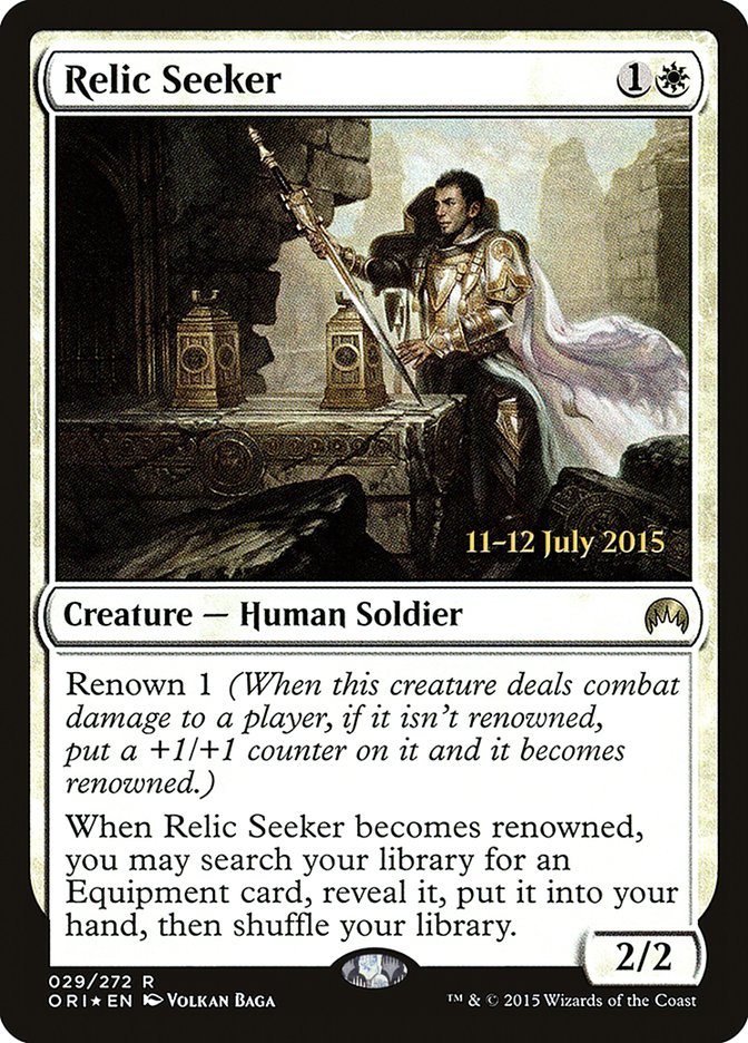 Relic Seeker [Magic Origins Prerelease Promos] | Gamers Paradise