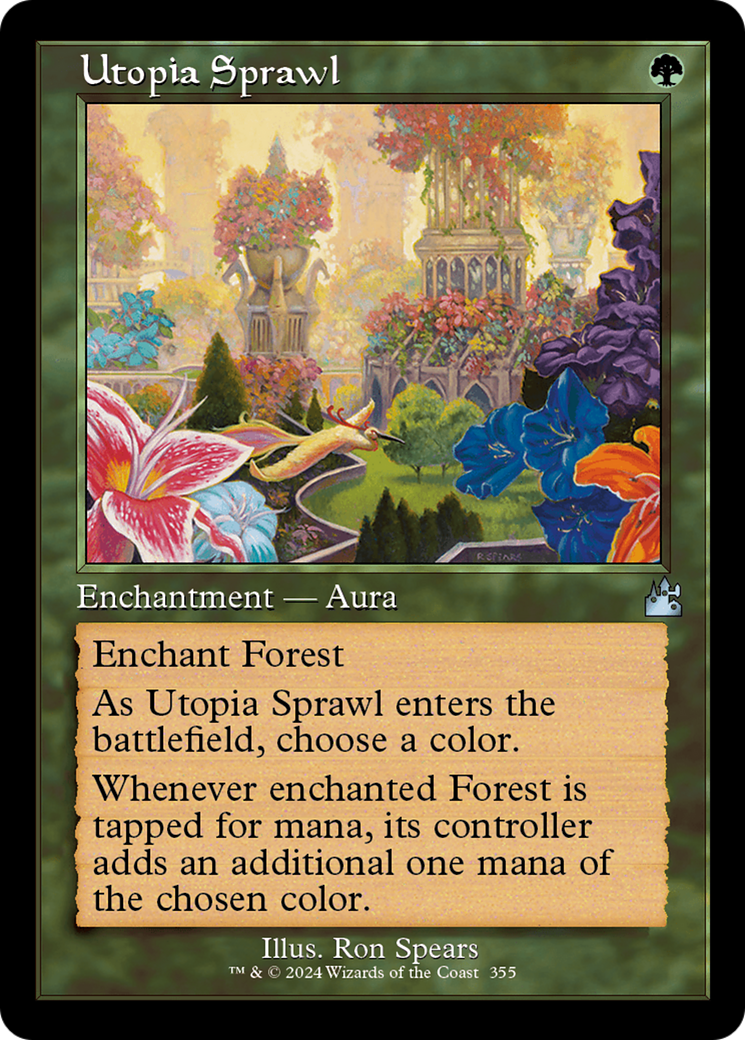 Utopia Sprawl (Retro Frame) [Ravnica Remastered] | Gamers Paradise