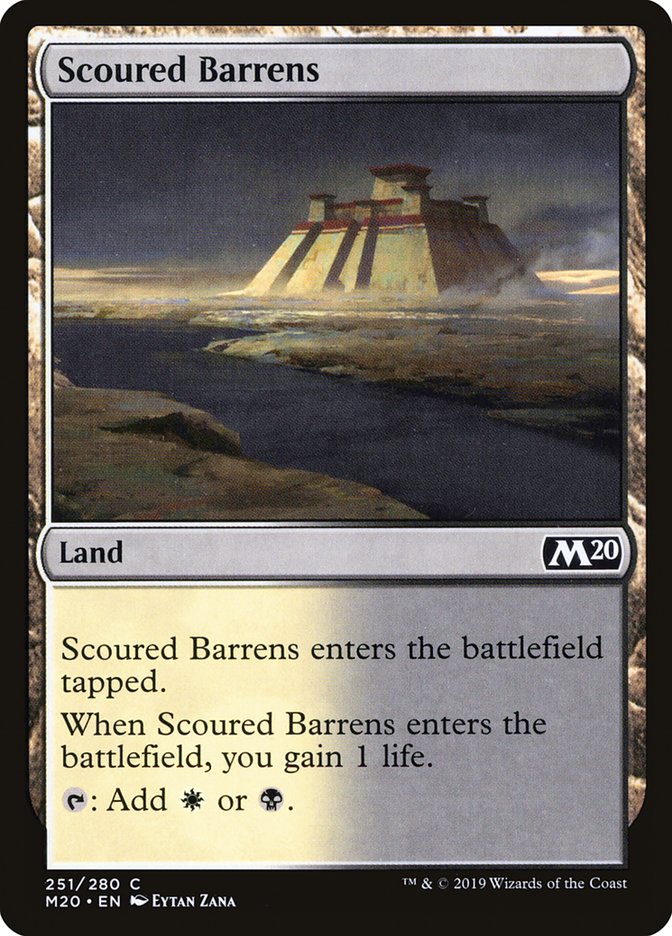 Scoured Barrens [Core Set 2020] | Gamers Paradise