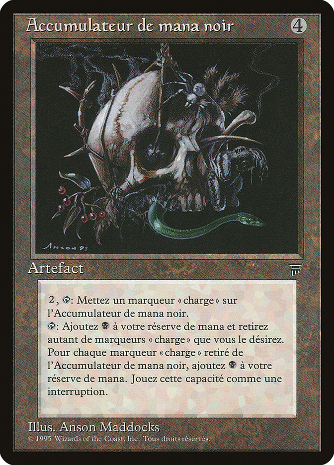 Black Mana Battery (French) - "Accumulateur de mana noir" [Renaissance] | Gamers Paradise