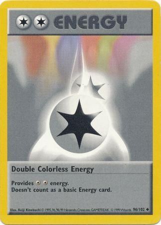 Double Colorless Energy (96/102) [Base Set Shadowless Unlimited] | Gamers Paradise