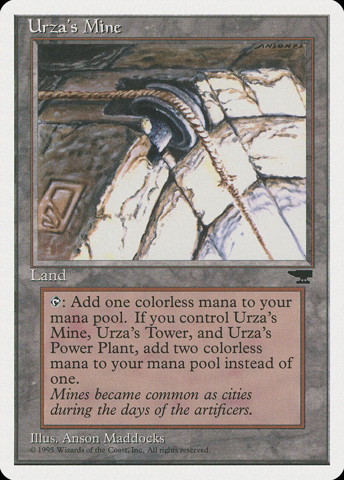 Urza's Mine (Pulley Embedded in Stone) [Chronicles] | Gamers Paradise