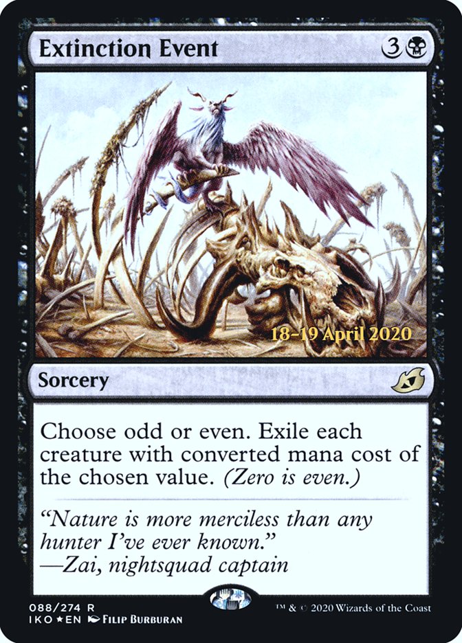 Extinction Event [Ikoria: Lair of Behemoths Prerelease Promos] | Gamers Paradise