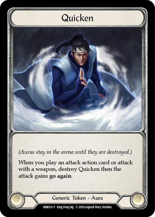 Quicken [RNR031-T] (Rhinar Hero Deck)  1st Edition Normal | Gamers Paradise