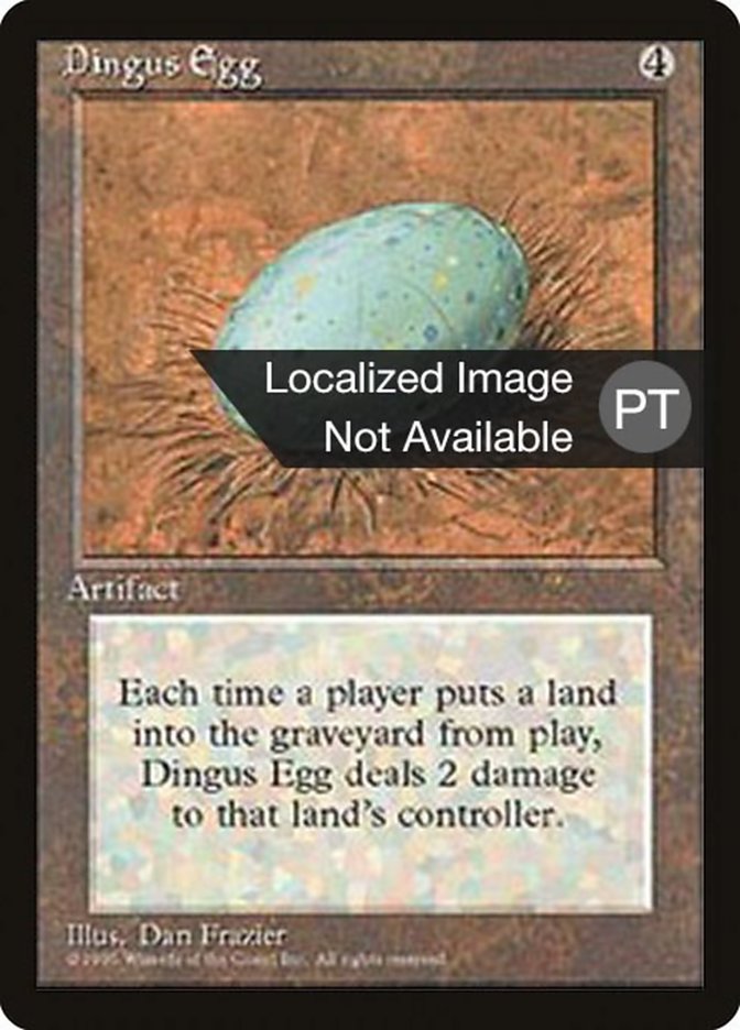 Dingus Egg [Fourth Edition (Foreign Black Border)] | Gamers Paradise