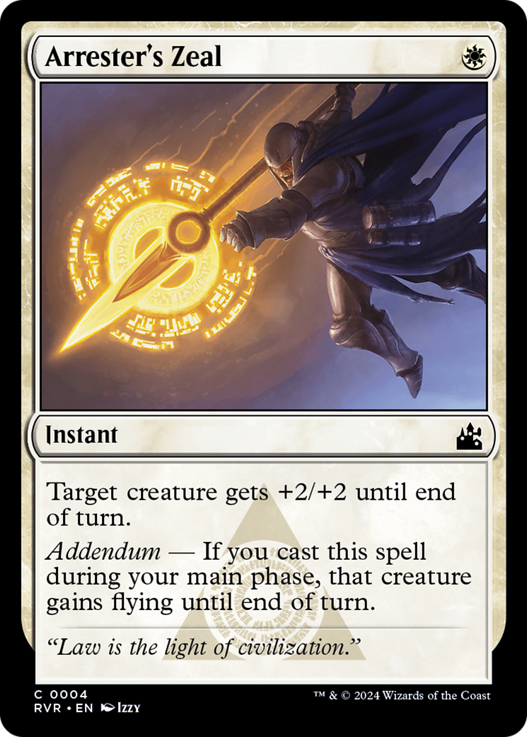 Arrester's Zeal [Ravnica Remastered] | Gamers Paradise