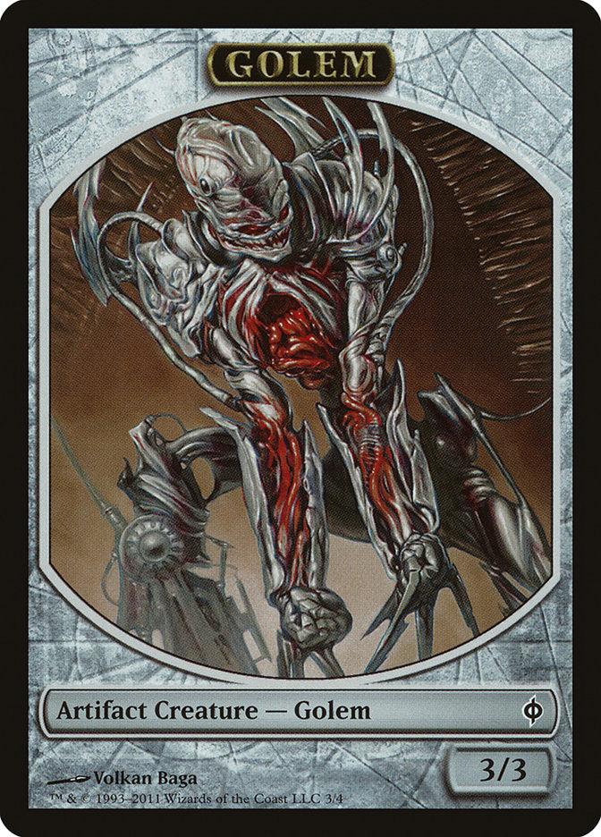 Golem Token [New Phyrexia Tokens] | Gamers Paradise
