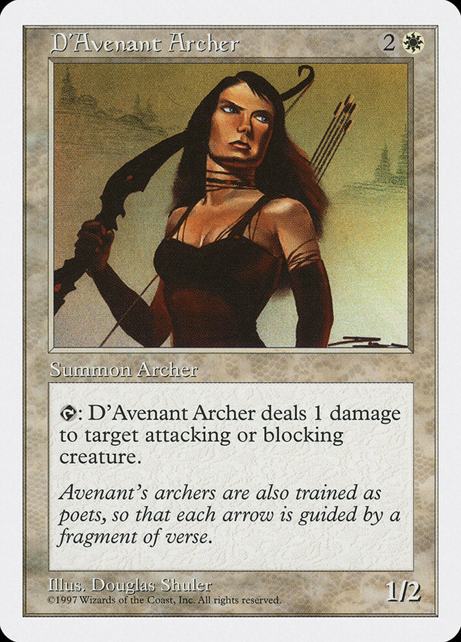 D'Avenant Archer [Fifth Edition] | Gamers Paradise