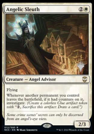 Angelic Sleuth (Promo Pack) [Streets of New Capenna Commander Promos] | Gamers Paradise