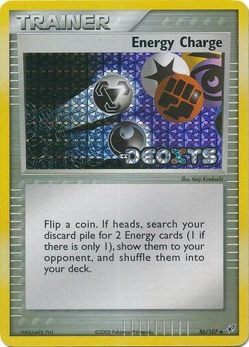 Energy Charge (86/107) (Stamped) [EX: Deoxys] | Gamers Paradise