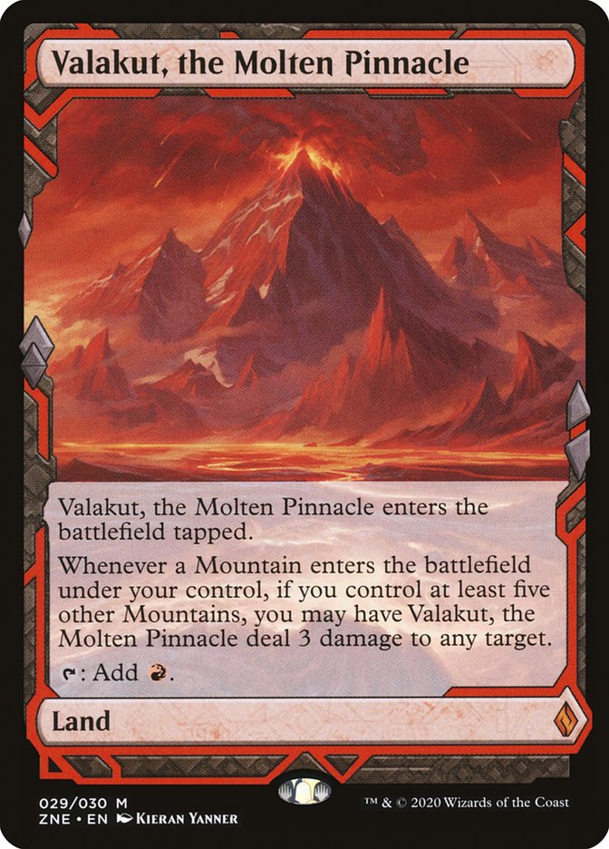 Valakut, the Molten Pinnacle (Expeditions) [Zendikar Rising Expeditions] | Gamers Paradise