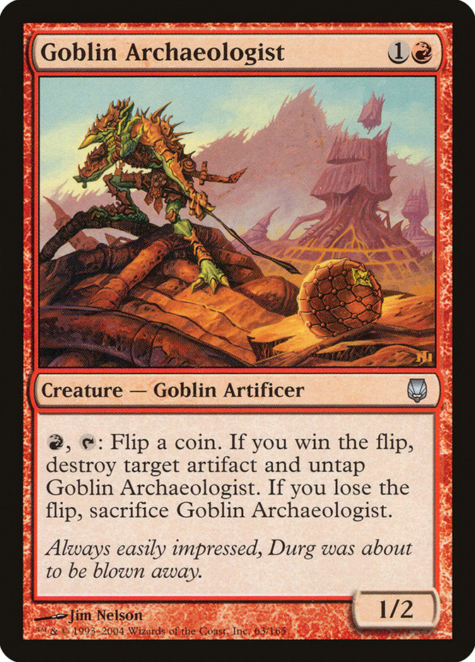 Goblin Archaeologist [Darksteel] | Gamers Paradise
