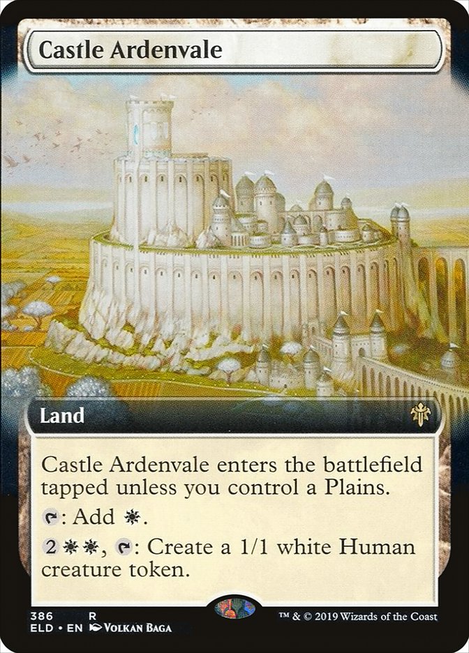 Castle Ardenvale (Extended Art) [Throne of Eldraine] | Gamers Paradise