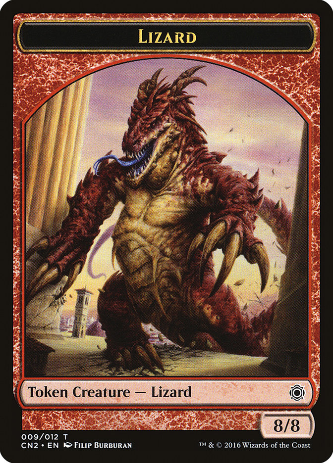 Lizard Token [Conspiracy: Take the Crown Tokens] | Gamers Paradise