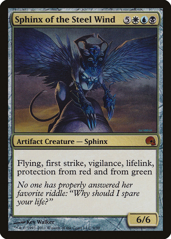 Sphinx of the Steel Wind [Premium Deck Series: Graveborn] | Gamers Paradise