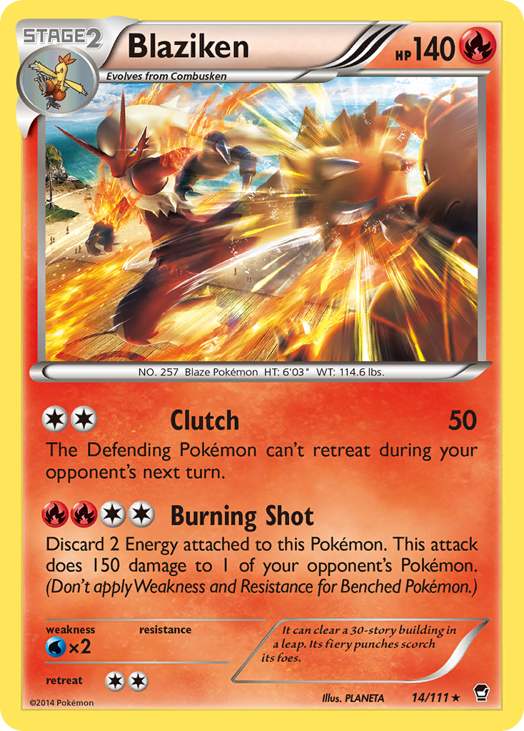 Blaziken (14/111) [XY: Furious Fists] | Gamers Paradise