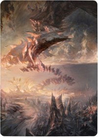 Needleverge Pathway Art Card [Zendikar Rising Art Series] | Gamers Paradise