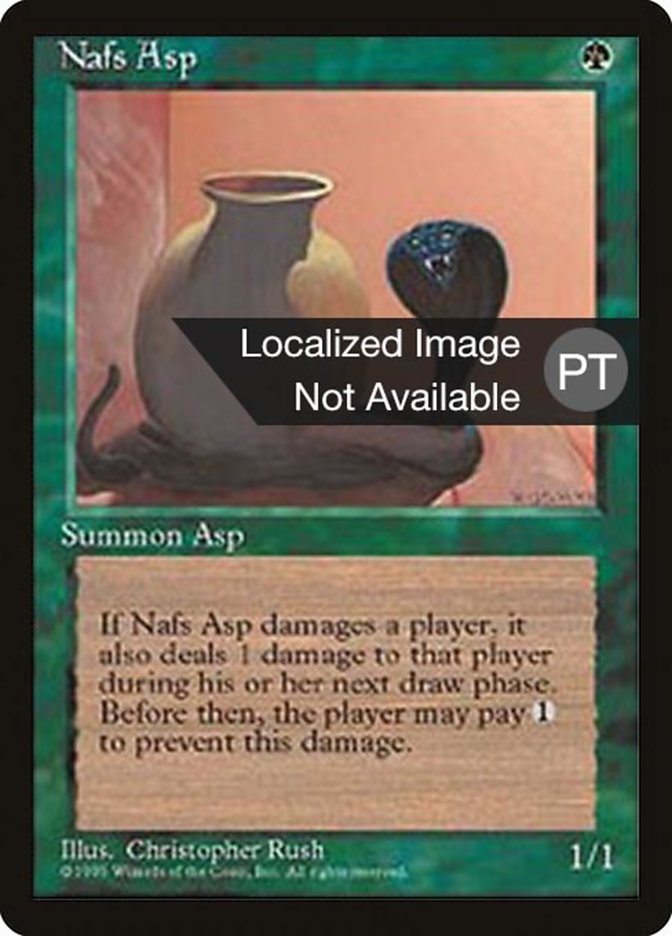 Nafs Asp [Fourth Edition (Foreign Black Border)] | Gamers Paradise