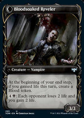 Restless Bloodseeker // Bloodsoaked Reveler (Showcase Fang Frame) [Innistrad: Crimson Vow] | Gamers Paradise