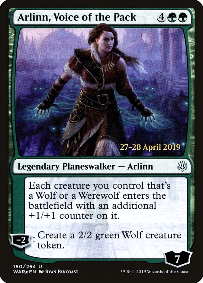 Arlinn, Voice of the Pack [War of the Spark Prerelease Promos] | Gamers Paradise