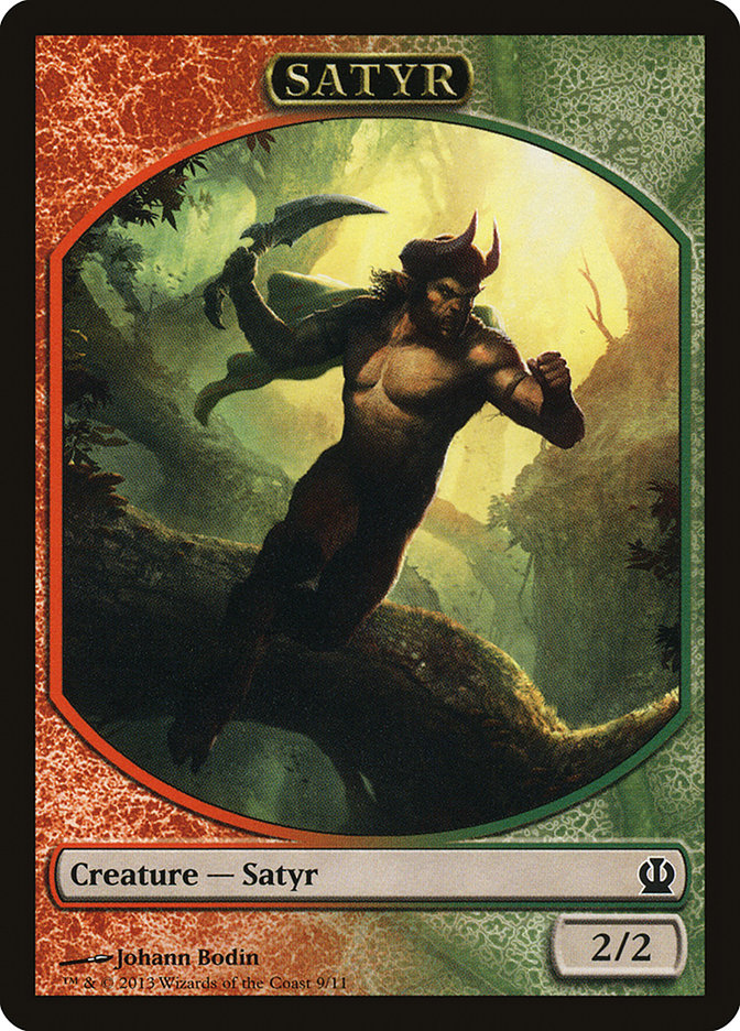 Satyr Token [Theros Tokens] | Gamers Paradise