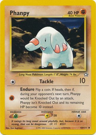 Phanpy (43/111) [Neo Genesis Unlimited] | Gamers Paradise