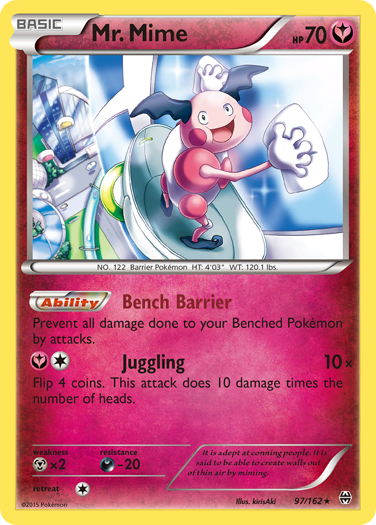 Mr. Mime (97/162) [XY: BREAKthrough] | Gamers Paradise