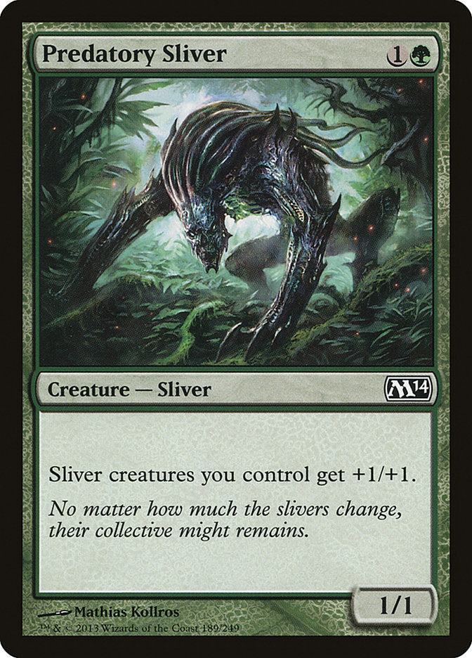 Predatory Sliver [Magic 2014] | Gamers Paradise