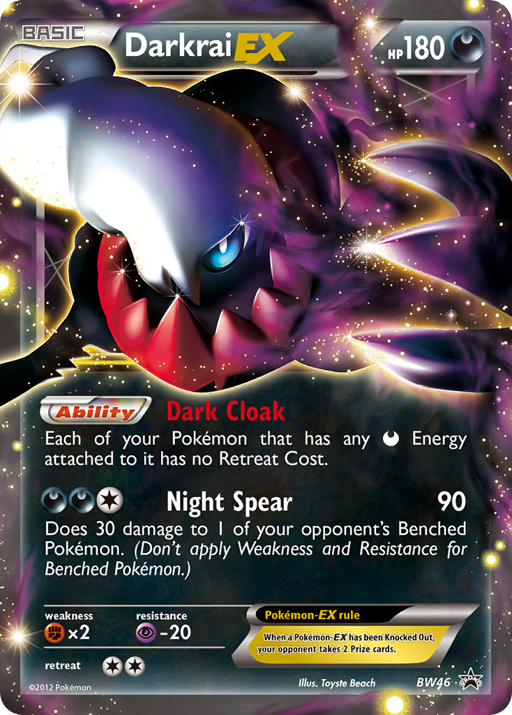 Darkrai EX (BW46) [Black & White: Black Star Promos] | Gamers Paradise