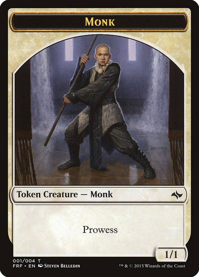 Monk Token [Fate Reforged Tokens] | Gamers Paradise