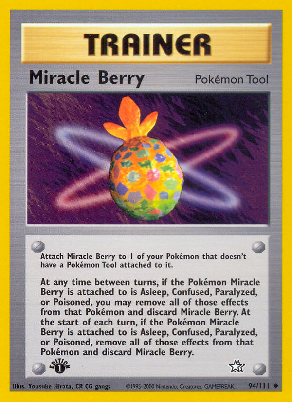Miracle Berry (94/111) [Neo Genesis 1st Edition] | Gamers Paradise