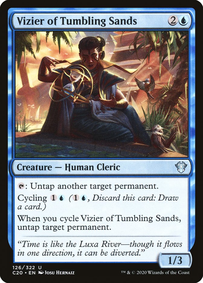 Vizier of Tumbling Sands [Commander 2020] | Gamers Paradise