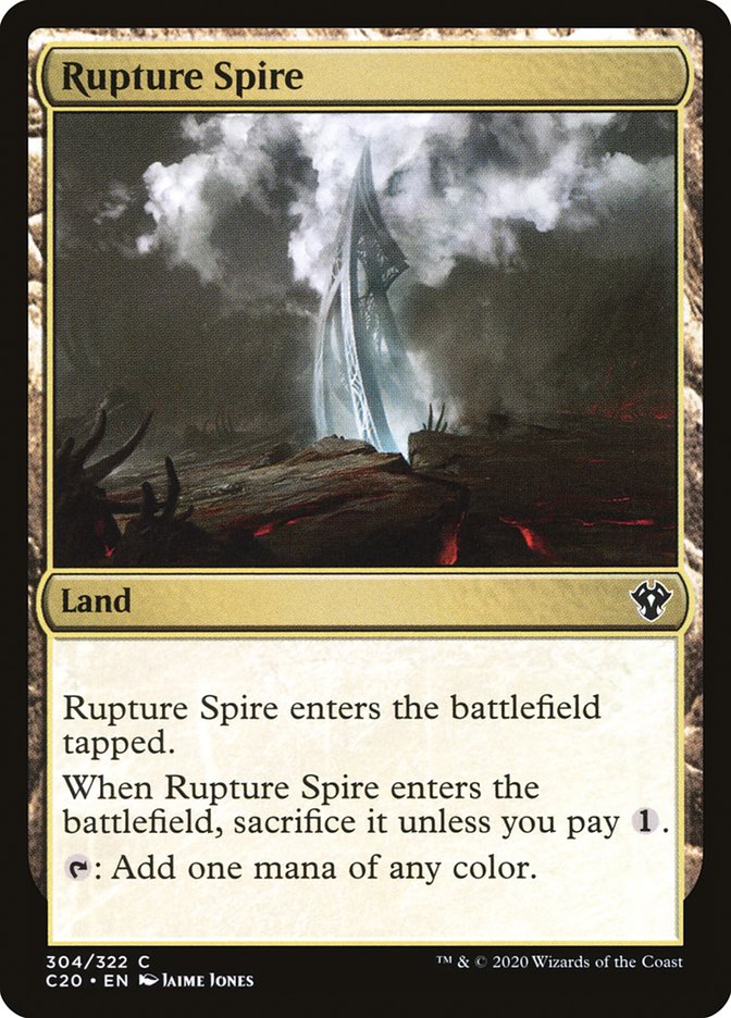 Rupture Spire [Commander 2020] | Gamers Paradise