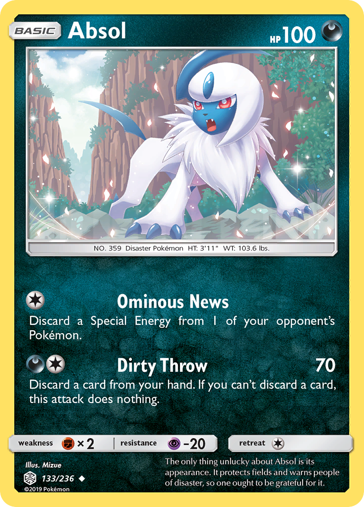 Absol (133/236) [Sun & Moon: Cosmic Eclipse] | Gamers Paradise