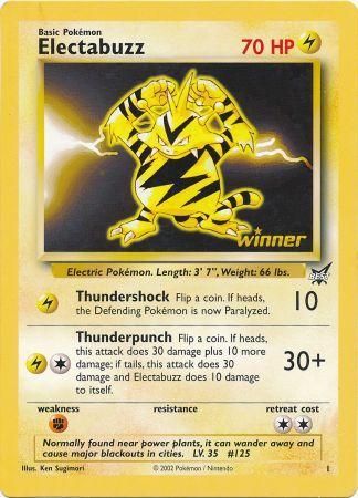 Electabuzz (1) (Jumbo Card) [Best of Promos] | Gamers Paradise