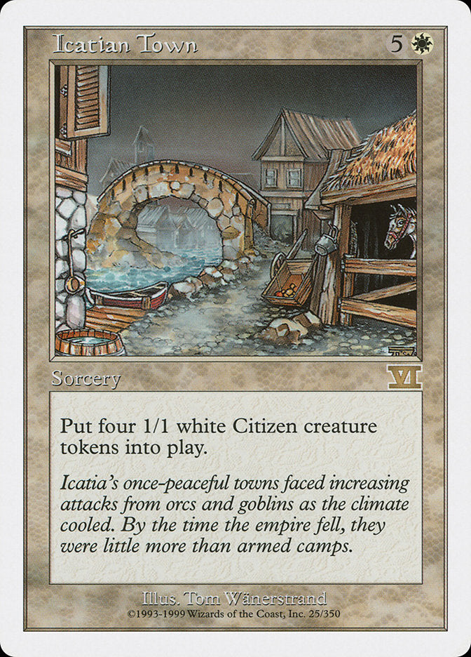 Icatian Town [Classic Sixth Edition] | Gamers Paradise