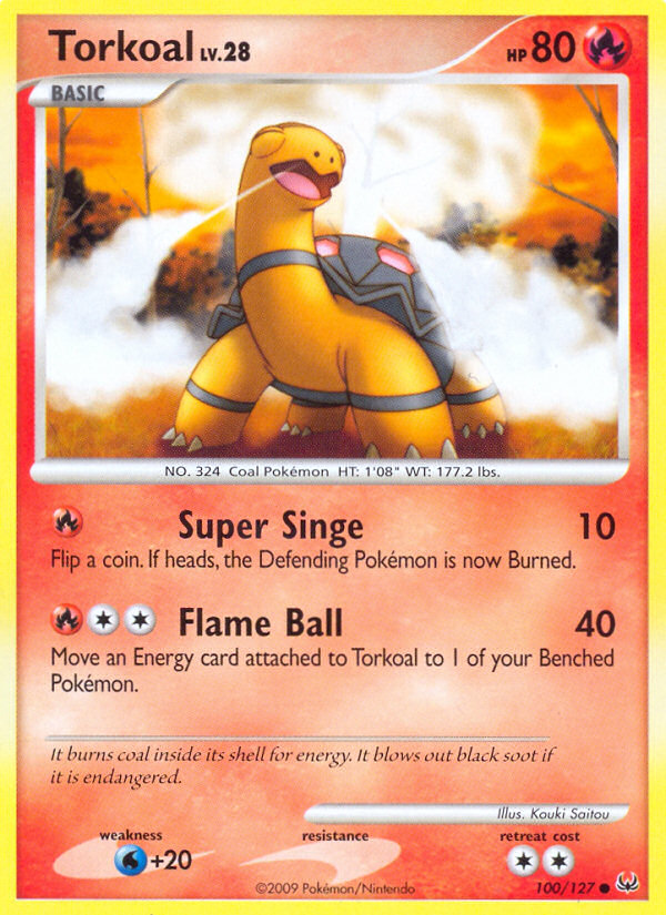 Torkoal (100/127) [Platinum: Base Set] | Gamers Paradise