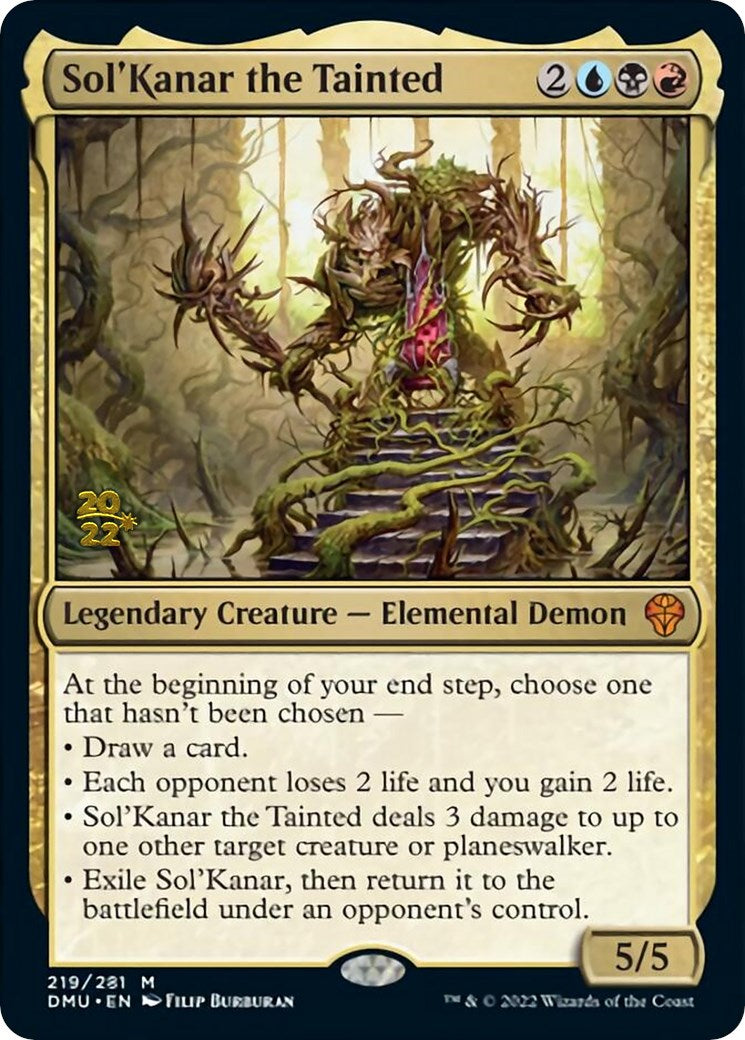 Sol'Kanar the Tainted [Dominaria United Prerelease Promos] | Gamers Paradise