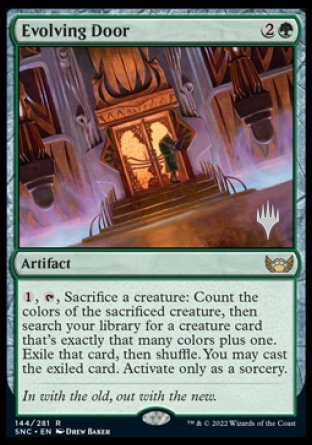 Evolving Door (Promo Pack) [Streets of New Capenna Promos] | Gamers Paradise