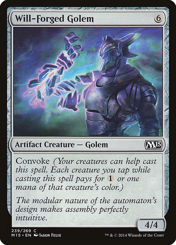 Will-Forged Golem [Magic 2015] | Gamers Paradise