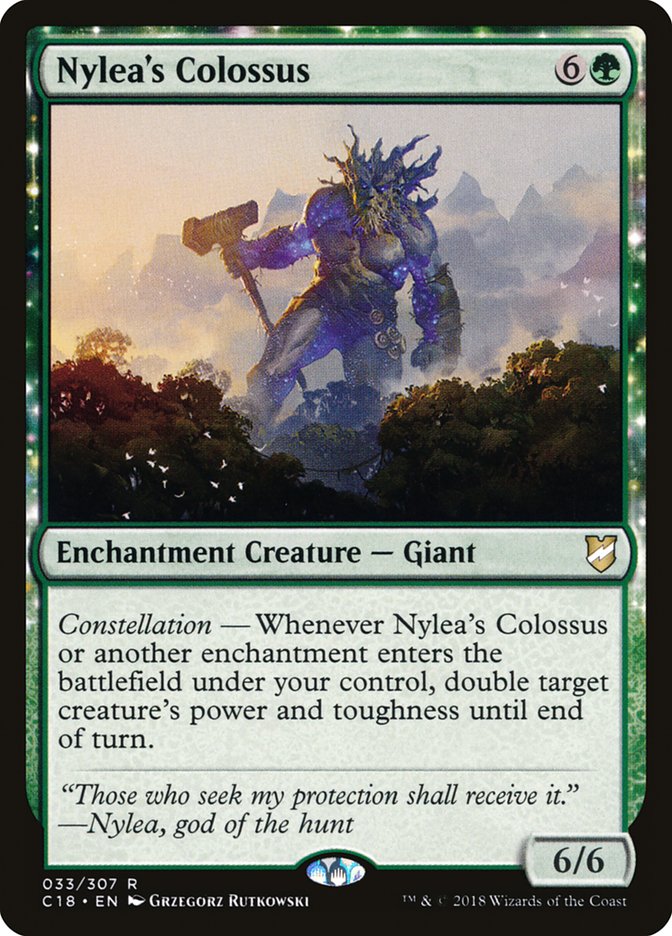 Nylea's Colossus [Commander 2018] | Gamers Paradise