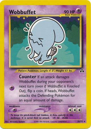 Wobbuffet (35/75) [Neo Discovery Unlimited] | Gamers Paradise