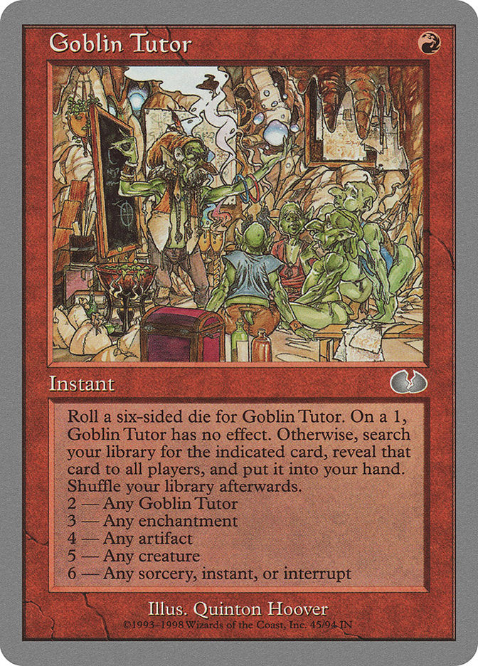 Goblin Tutor [Unglued] | Gamers Paradise