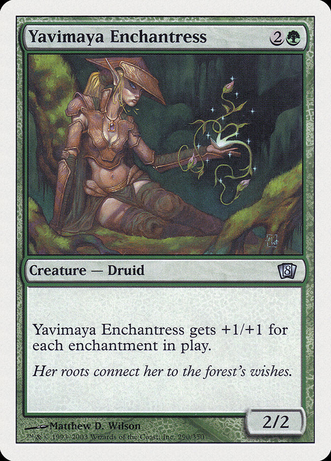 Yavimaya Enchantress [Eighth Edition] | Gamers Paradise