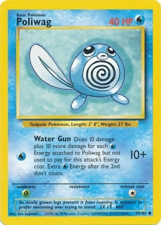 Poliwag (59/102) [Base Set Unlimited] | Gamers Paradise