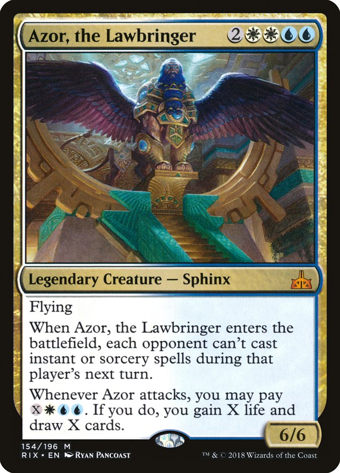 Azor, the Lawbringer [Rivals of Ixalan] | Gamers Paradise