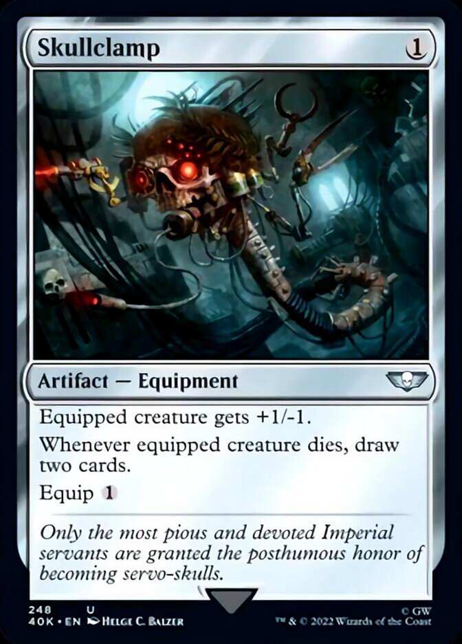 Skullclamp (Surge Foil) [Universes Beyond: Warhammer 40,000] | Gamers Paradise