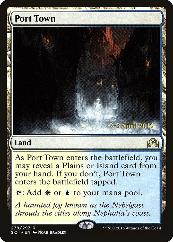 Port Town [Shadows over Innistrad Prerelease Promos] | Gamers Paradise