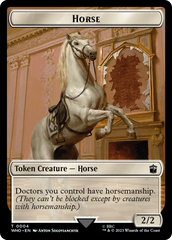 Horse // Treasure (0028) Double-Sided Token [Doctor Who Tokens] | Gamers Paradise